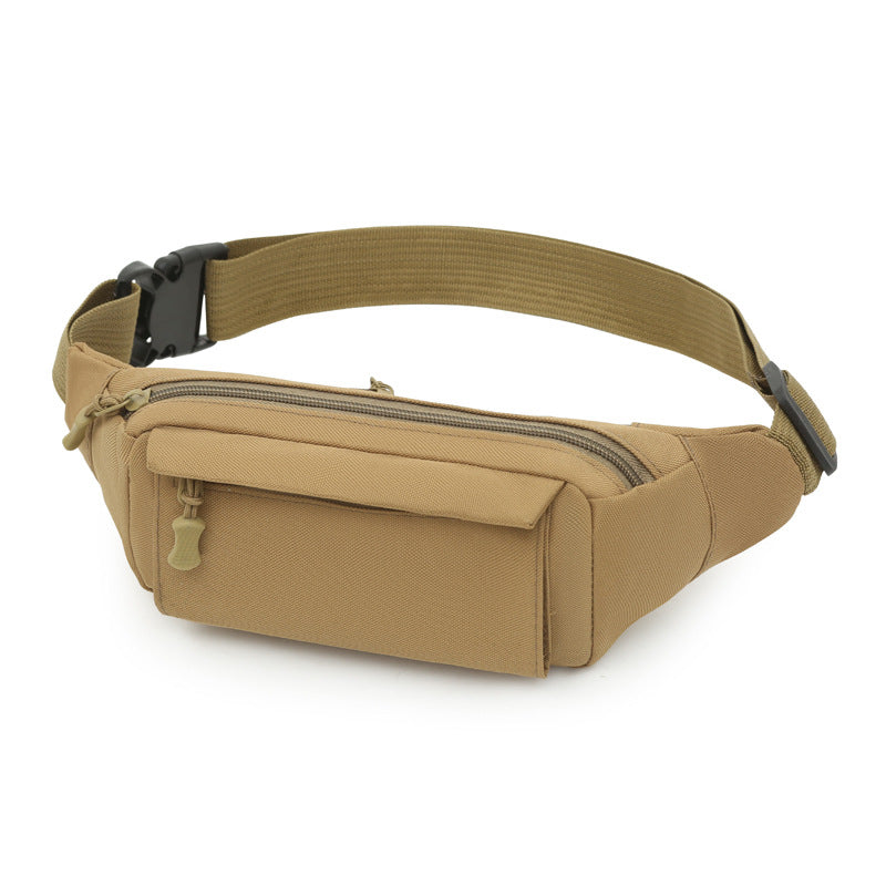 Wholesale Men's waist bag outdoor mountaineering cycling climbing mobile phone bag crossbody chest bag